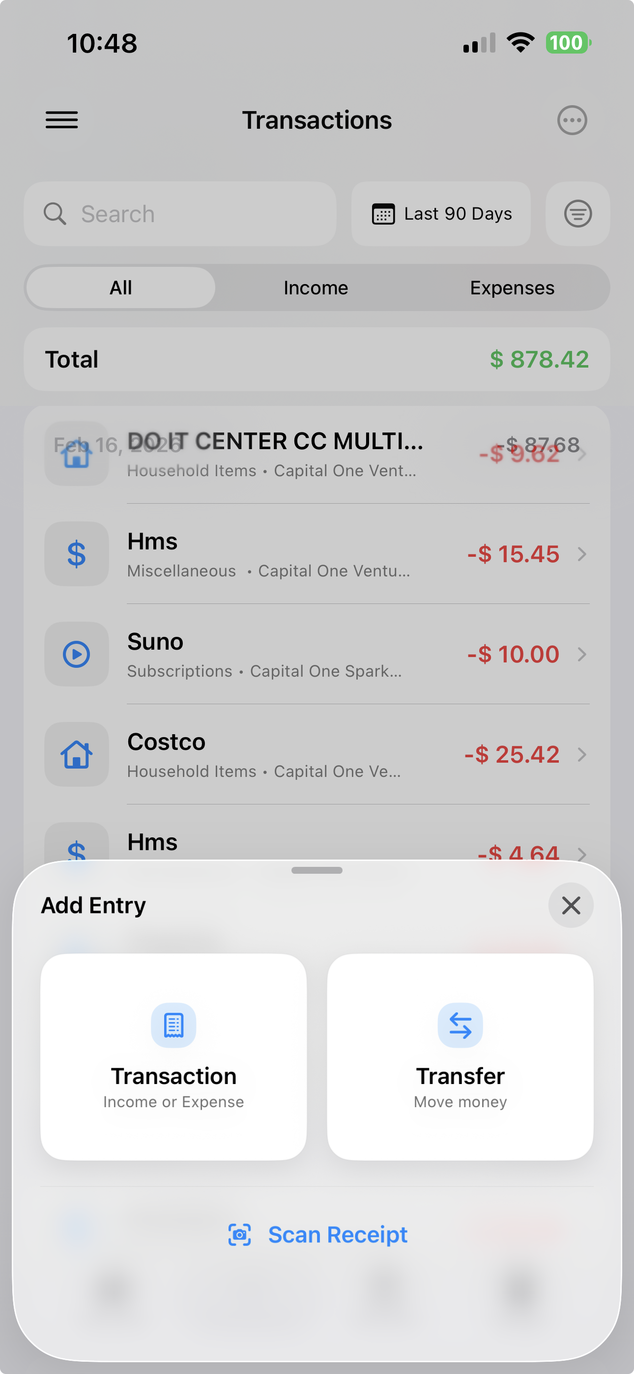 Add transaction flow inside Nara